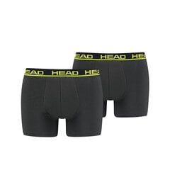 Vyriškos trumpikės HEAD BASIC BOXER 2 poros, grafitinės 701202741 009 44724 kaina ir informacija | Trumpikės | pigu.lt