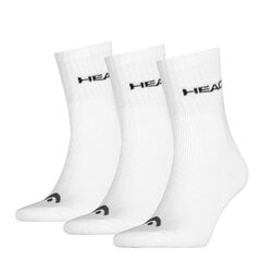 Мужские носки HEAD, 3 пары, белые 701213457 300 44717 цена и информация | Мужские носки | pigu.lt