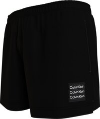 Šortai-maudymosi vyriški Calvin Klein MEDIUM DRAWSTRING, juodi KM0KM00712 BEH 45165 kaina ir informacija | Vyriški šortai | pigu.lt