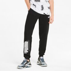 Kelnės sportinės vyriškos Puma POWER LOGO SWEATPANTS, juodos 847381 01 44935 kaina ir informacija | Sportinė apranga vyrams | pigu.lt