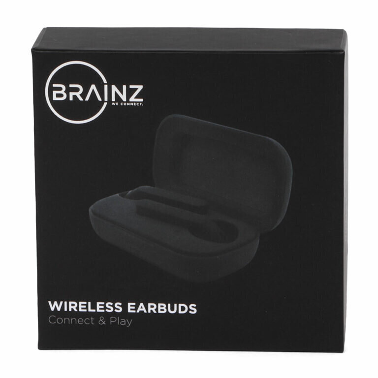 Brainz 38510, black цена и информация | Ausinės | pigu.lt