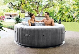 Sūkurinė vonia Intex PureSpa Greywood Bubble Deluxe Ø 196 cm x 71 cm цена и информация | Бассейны | pigu.lt