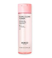 Micelinis vanduo Kiko Milano Pure Clean Toner, 200ml цена и информация | Средства для очищения лица | pigu.lt