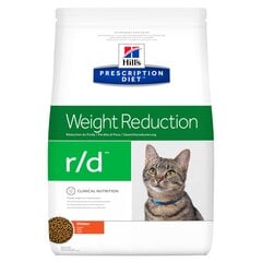 Hill's Prescription Diet r/d sausas kačių maistas, 1,5 kg kaina ir informacija | Sausas maistas katėms | pigu.lt