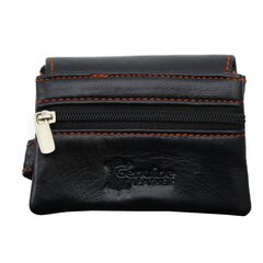 Piniginė Genuine Leather 007CCBLK kaina ir informacija | Vyriškos piniginės, kortelių dėklai | pigu.lt