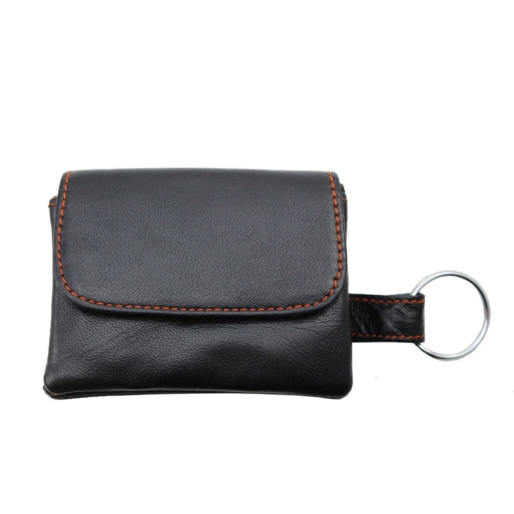Piniginė Genuine Leather 007CCBLK kaina ir informacija | Vyriškos piniginės, kortelių dėklai | pigu.lt