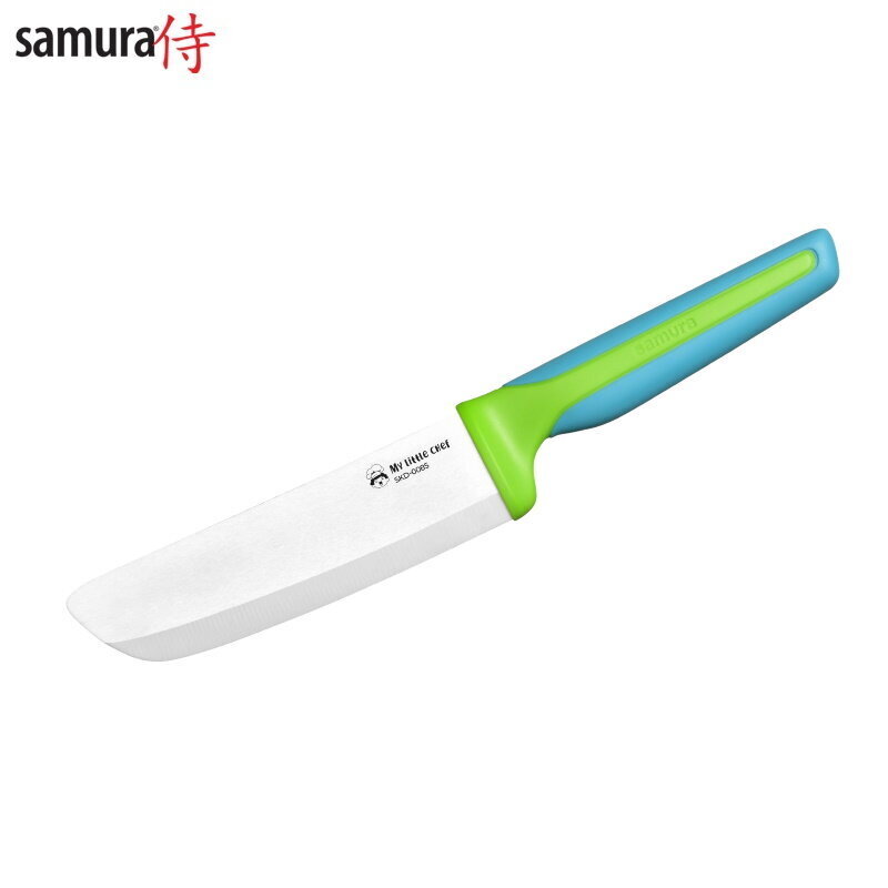 Samura keraminis peilis vaikams My little Chef, 128 mm kaina ir informacija | Peiliai ir jų priedai | pigu.lt