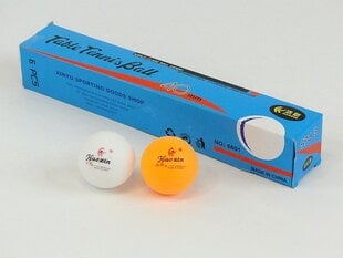 Комплект теннисных мячиков 6шт цена и информация | Мячи для настольного тенниса | pigu.lt