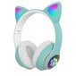 Livman JST-28 RGB Cat Ears kaina ir informacija | Ausinės | pigu.lt