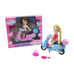 Lėlė Scooter Little Girls, 110685 kaina ir informacija | Žaislai mergaitėms | pigu.lt