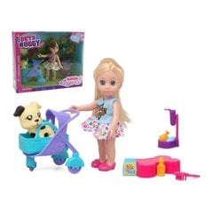 Lėlė su augintiniu Buggy Fun, 110630 kaina ir informacija | Žaislai mergaitėms | pigu.lt