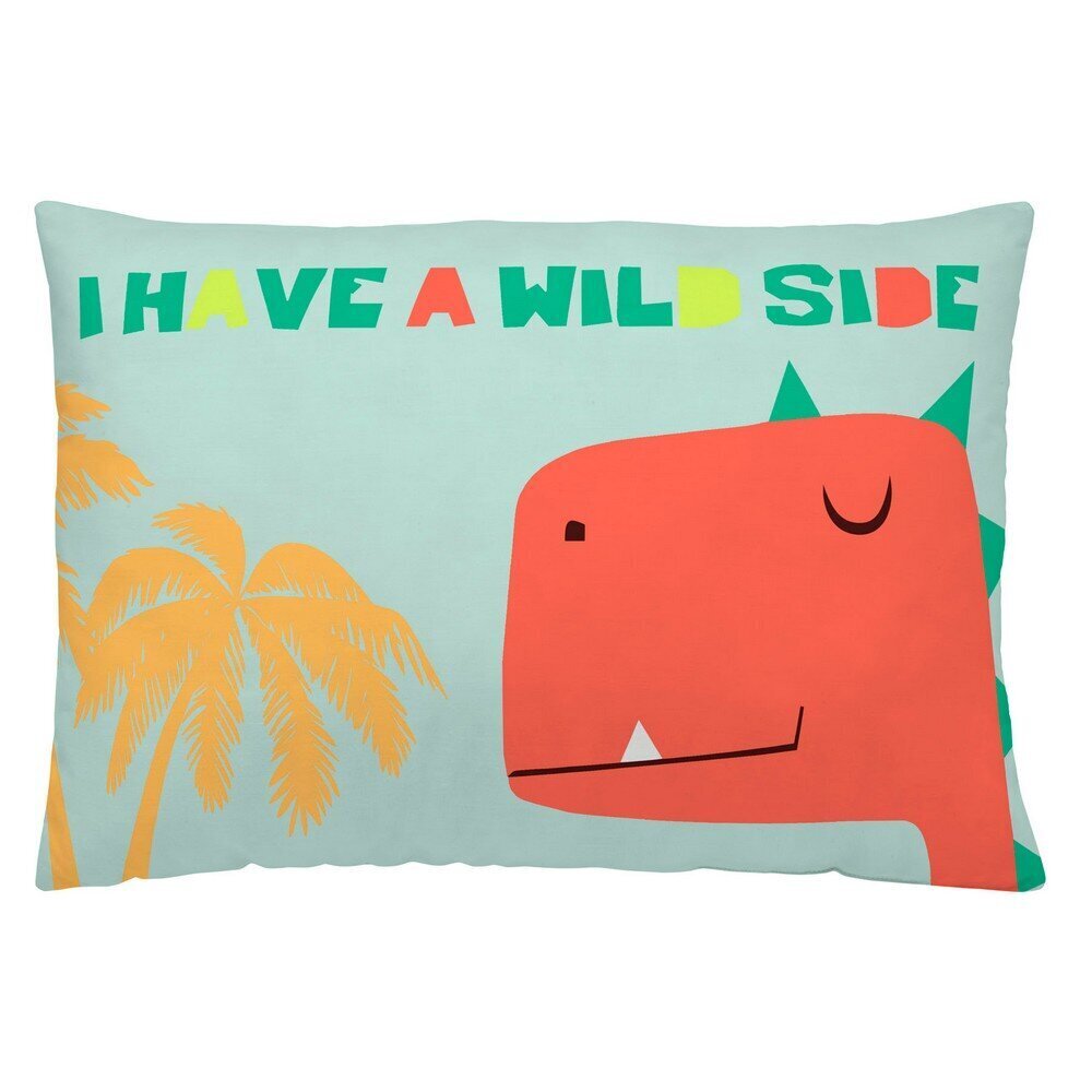 Naturals dekoratyvinės pagalvėlės užvalkalas Dino kaina ir informacija | Dekoratyvinės pagalvėlės ir užvalkalai | pigu.lt