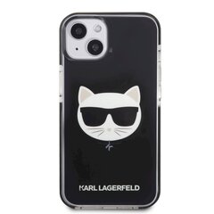 Karl Lagerfeld TPE Full Body Ikonik чехол для iPhone 13 mini черный цена и информация | Чехлы для телефонов | pigu.lt