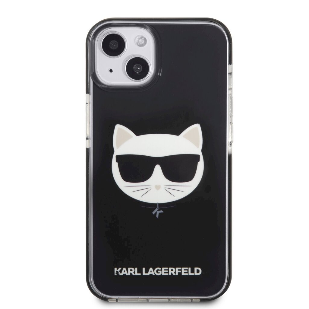 Karl Lagerfeld dėklas, skirtas iPhone 13 mini, juodas kaina ir informacija | Telefono dėklai | pigu.lt