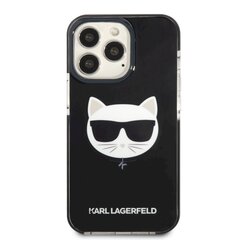 Karl Lagerfeld TPE Choupette Head чехол для iPhone 13 Pro черный цена и информация | Чехлы для телефонов | pigu.lt