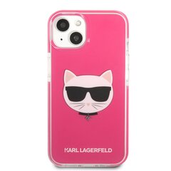 Karl Lagerfeld TPE Karl and Choupette чехол для iPhone 13 mini черный цена и информация | Чехлы для телефонов | pigu.lt