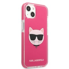 Karl Lagerfeld TPE Choupette Head чехол для iPhone 13 mini Fuchsia цена и информация | Чехлы для телефонов | pigu.lt