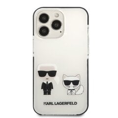 Karl Lagerfeld TPE Karl and Choupette чехол для iPhone 13 Pro White цена и информация | Чехлы для телефонов | pigu.lt