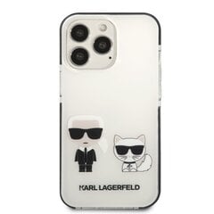 Karl Lagerfeld TPE Karl and Choupette чехол для iPhone 13 Pro Max White цена и информация | Чехлы для телефонов | pigu.lt