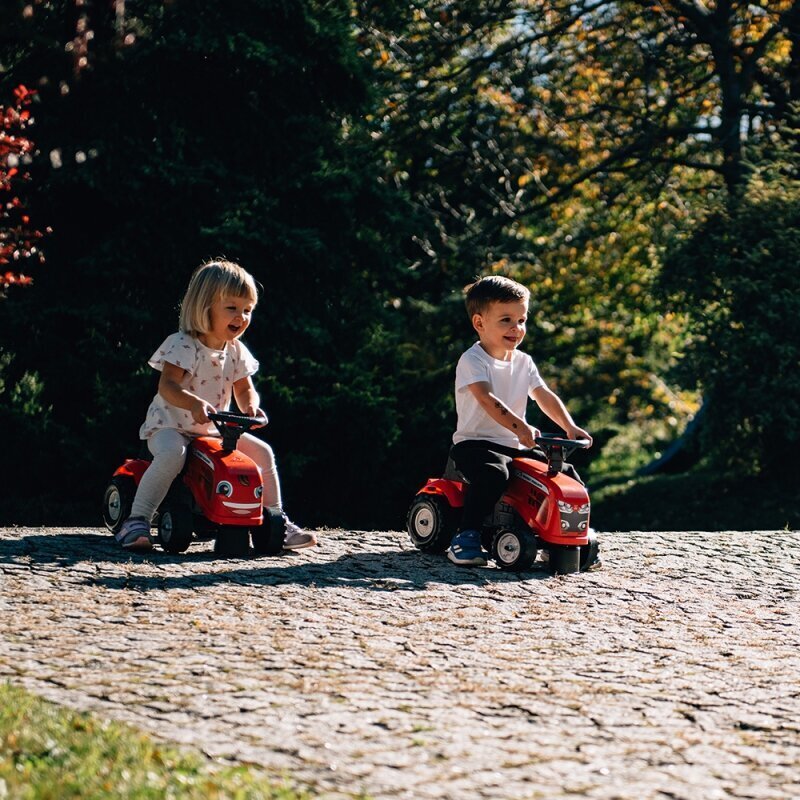 Traktorius su priekaba Massey Ferguson, raudonas kaina ir informacija | Žaislai berniukams | pigu.lt