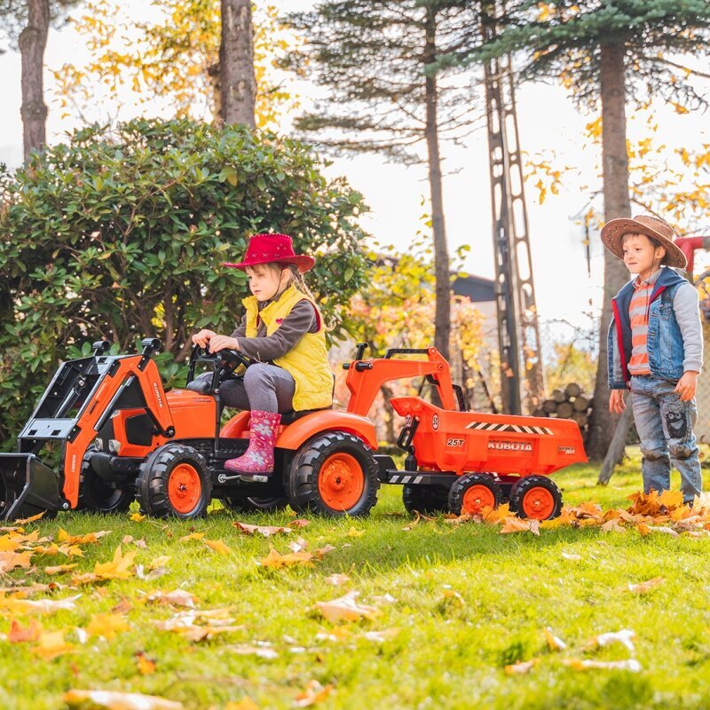 Minamas traktorius su priedais kaina ir informacija | Žaislai berniukams | pigu.lt