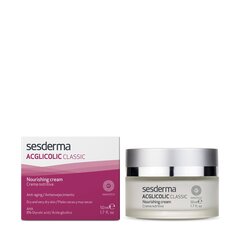 Питательный крем для лица Sesderma Acglicolic Classic, 50 мл цена и информация | Кремы для лица | pigu.lt