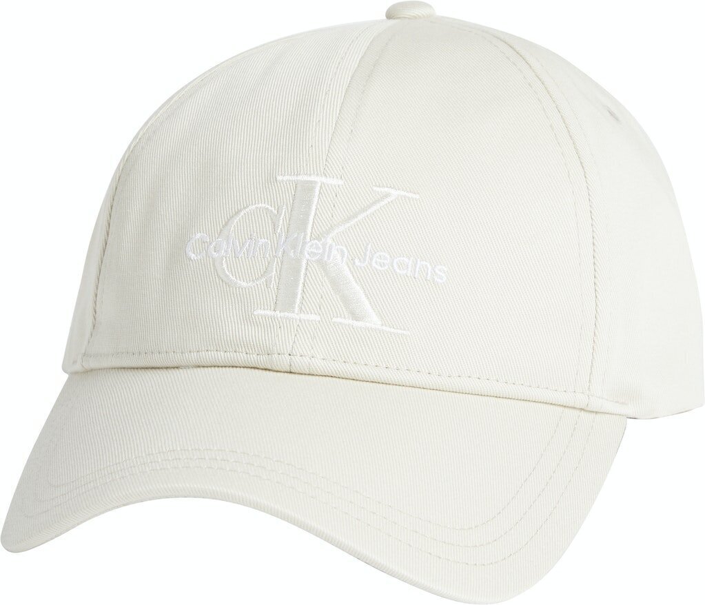 Moteriška kepuraitė Calvin Klein, smėlio spalvos K60K606624 ACF 45198 kaina ir informacija | Kepurės moterims | pigu.lt