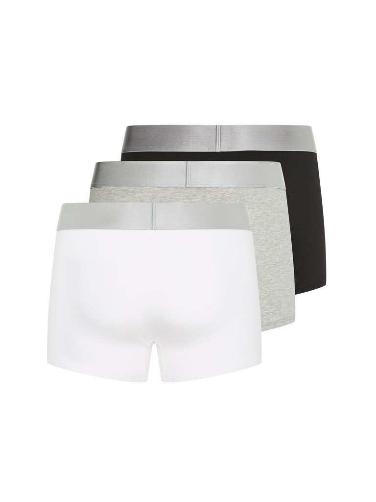 Мужские трусы Calvin Klein TRUNK, 3 пары, белые/серые/черные 000NB3130A MPI  45084 цена | pigu.lt