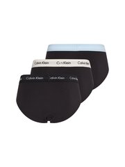 Vyriški trumpikės Calvin Klein SLIPY HIP BRIEF 3 poros, juodos 0000U2661G 1UV 45093 L kaina ir informacija | Trumpikės | pigu.lt