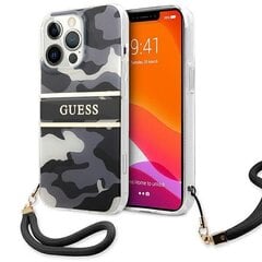 Guess GUHCP13LKCABBK dėklas, skirtas iPhone 13 Pro / 13, juodas kaina ir informacija | Telefono dėklai | pigu.lt