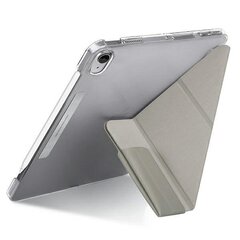 UNIQ etui Camden iPad Mini (2021) szary|fossil grey Antimicrobial цена и информация | Чехлы для планшетов и электронных книг | pigu.lt