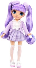 Кукла Rainbow High Junior High Fashion Doll - Violet Willow (Violet) (22 cm) цена и информация | Игрушки для девочек | pigu.lt