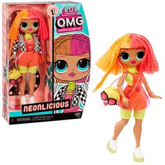 Lėlė LOL Surprise! OMG Neonlicious Fashion Doll Series 1 2021 kaina ir informacija | Žaislai mergaitėms | pigu.lt