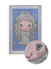 Deimantinė mozaika 20x30 cm Little angel kaina ir informacija | Deimantinės mozaikos | pigu.lt