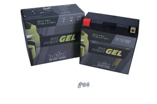 Akumuliatorius motociklams intAct Battery-Power GEL YT14B-4 12V 12Ah c20 250A kaina ir informacija | Moto akumuliatoriai | pigu.lt