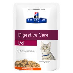 Консерва с курицей Hill's Prescription Diet i/d Feline Tender Chunks in Gravy, 12 x 85 г цена и информация | Консервы для кошек | pigu.lt