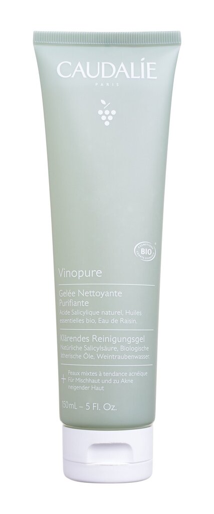 Veido prausiklis Caudalie Vinopure Cleansing Gel Gel Cleanser, 150 ml kaina ir informacija | Veido prausikliai, valikliai | pigu.lt