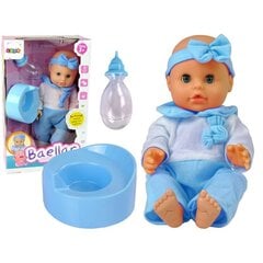Leantoys Lėlė mėlyna pižama kaina ir informacija | Žaislai mergaitėms | pigu.lt