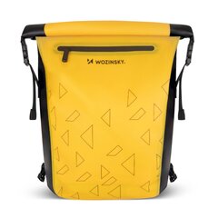 Wozinsky waterproof backpack bicycle bag 2in1 23l yellow (WBB31YE) цена и информация | Велорюкзаки | pigu.lt