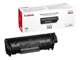 Canon 703 CRG-703 7616A005, juoda kaina ir informacija | Kasetės lazeriniams spausdintuvams | pigu.lt