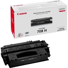 Canon 708H CRG-708H 0917B002, juoda kaina ir informacija | Kasetės lazeriniams spausdintuvams | pigu.lt