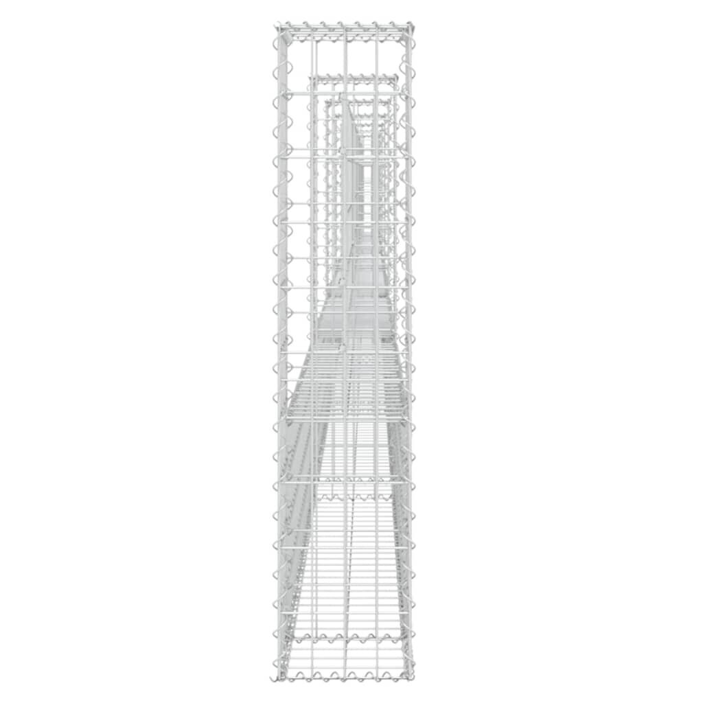 Gabionų krepšiai, 620x20x100 cm kaina ir informacija | Tvoros ir jų priedai | pigu.lt