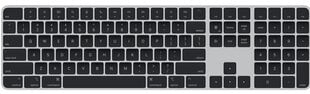 Magic Keyboard with Touch ID and Numeric Keypad for Mac models with Apple silicon - Black Keys - International English - MMMR3Z/A kaina ir informacija | Apple Video ir Audio aparatūra | pigu.lt