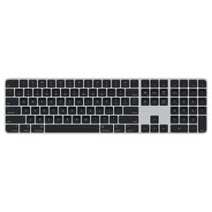 Magic Keyboard with Touch ID and Numeric Keypad for Mac models with Apple silicon - Black Keys - International English - MMMR3Z/A kaina ir informacija | Apple Video kameros ir jų priedai | pigu.lt