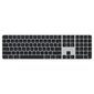 Magic Keyboard with Touch ID and Numeric Keypad for Mac models with Apple silicon - Black Keys - Russian - MMMR3RS/A kaina ir informacija | Klaviatūros | pigu.lt