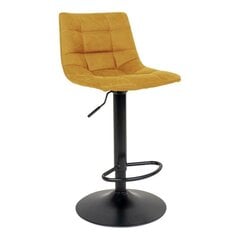 2-jų baro kėdžių komplektas Middelfart, geltonas kaina ir informacija | Virtuvės ir valgomojo kėdės | pigu.lt