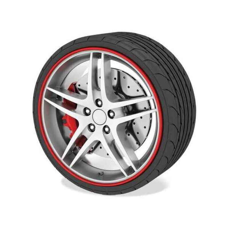 Padangos saugiklis OCC Motorsport, raudonas kaina ir informacija | Auto reikmenys | pigu.lt