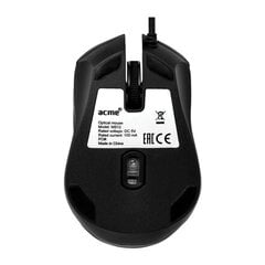 Optinė pelė ACME MS12 Ergonomic mouse kaina ir informacija | Pelės | pigu.lt