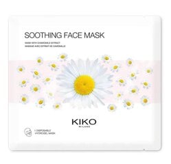 Drėkinanti veido kaukė su ramunėlių ekstraktu Soothing Face Mask Kiko Milano цена и информация | Маски для лица, патчи для глаз | pigu.lt