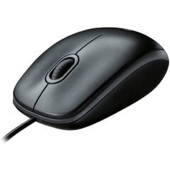 Logitech B100, черный цена и информация | Мыши | pigu.lt